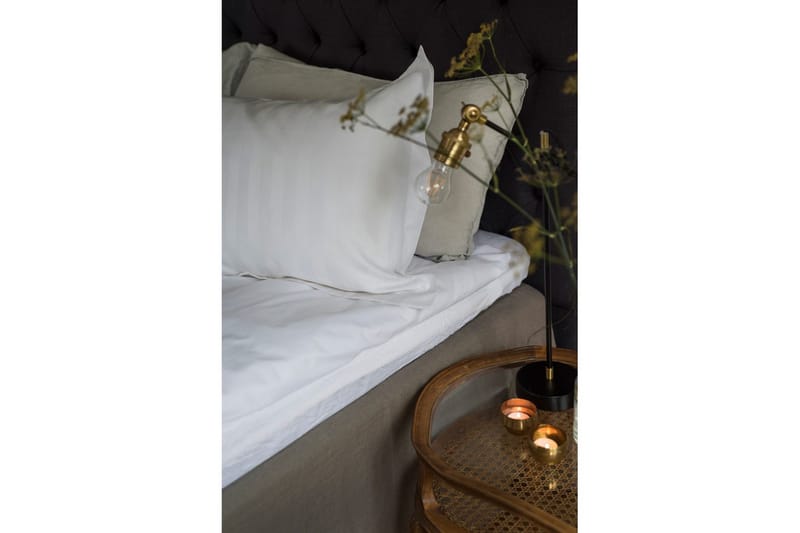 Pudebetræk Hotel Satinstribet - 50 x 60 cm - Tekstiler - Sengetøj - Hovedpudebetræk