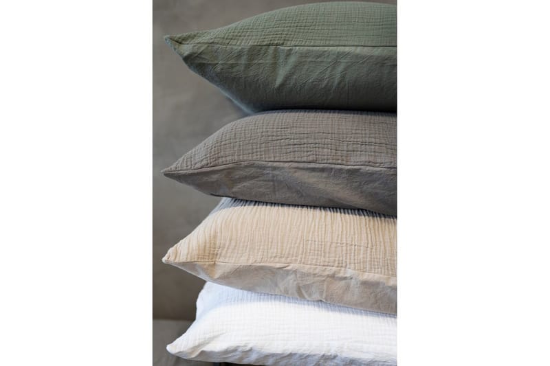 Pudebetræk Rolling 50 x 60 cm - Grå - Tekstiler - Sengetøj - Hovedpudebetræk