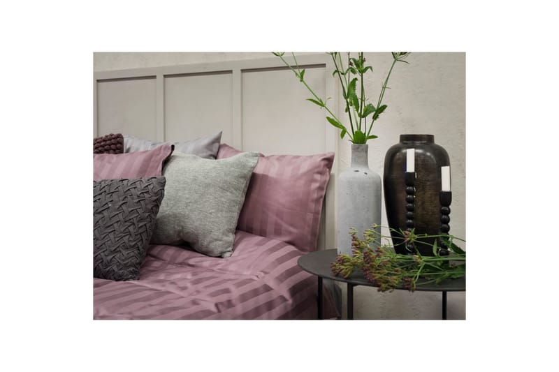 Pudebetræk Satin 50 x 60 cm - Lilla - Tekstiler - Sengetøj - Hovedpudebetræk