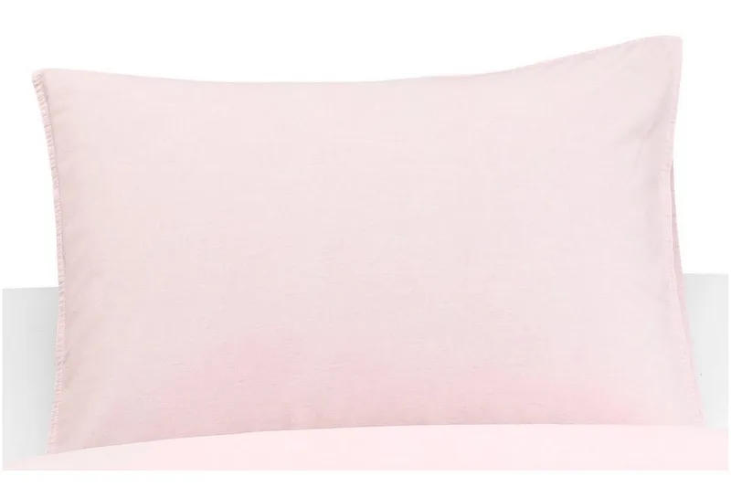 Pudebetræk Vasket 50 x 60 cm, Rosa