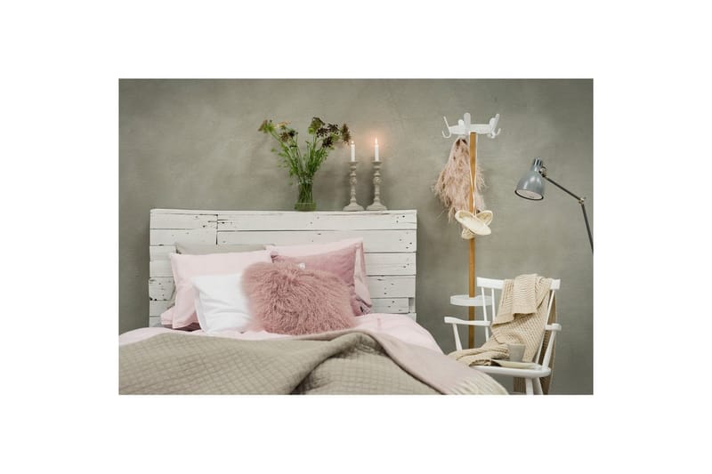 Pudebetræk Vasket 50 x 60 cm - Rosa - Tekstiler - Sengetøj - Hovedpudebetræk