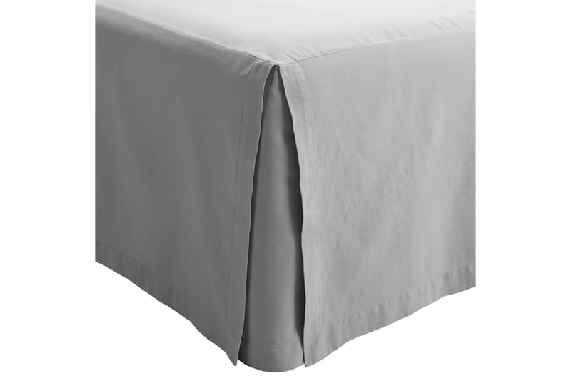 Sengekappe 140x200 cm Mørkegrå - Tekstiler - Sengetøj - Kappelagen & kantbetræk - Kappelagen kontinentalseng