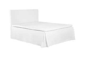 Ava Sengetæppe 160x200 cm - Hvid - Tekstiler - Sengetøj - Kappelagen & kantbetræk - Kappelagen kontinentalseng