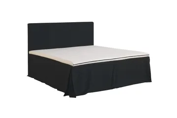 Ava Sengetæppe 160x200 cm - Sort - Tekstiler - Sengetøj - Kappelagen & kantbetræk - Kappelagen kontinentalseng