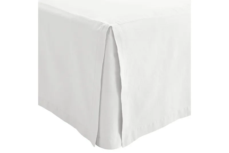 Sengekappe Borganäs of Sweden, 180 x 200 + 58 cm, Hvid
