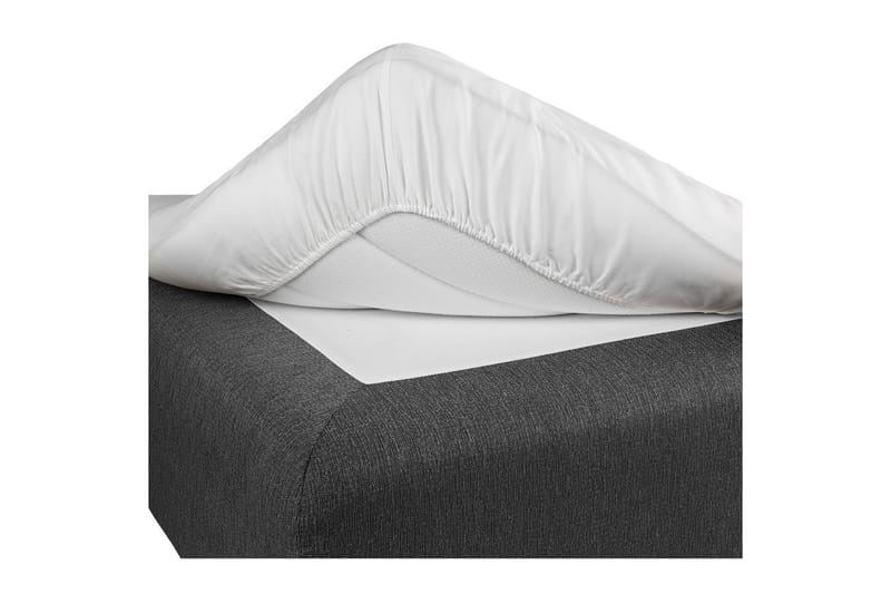 Lagen med elastik Borganäs of Sweden, 90 x 210 cm, Hvid