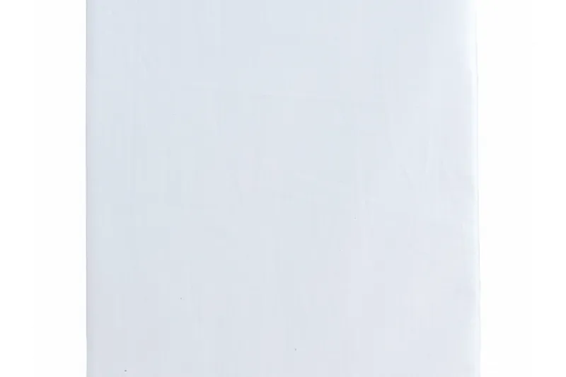 Amore Lagen Ensfarvet 160x260 cm, Hvid