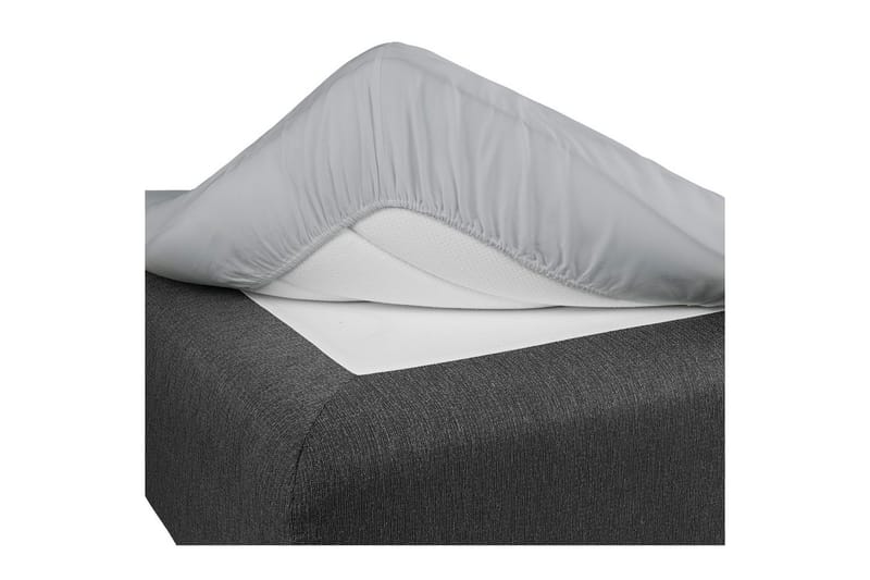 Lagen med elastik Borganäs of Sweden, 140 x 200 cm, Lysegrå
