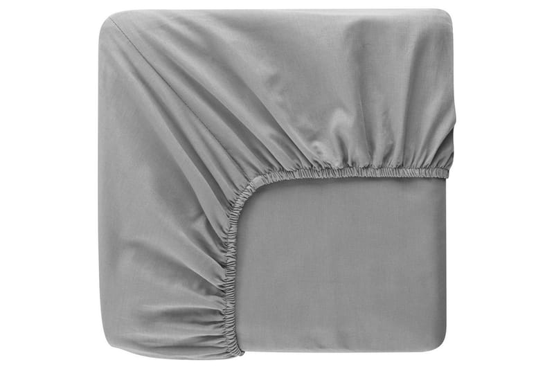 Lagen med elastik Borganäs of Sweden - 90 x 200 cm, Mørkegrå - Tekstiler - Sengetøj - Lagen - Faconsyet lagen