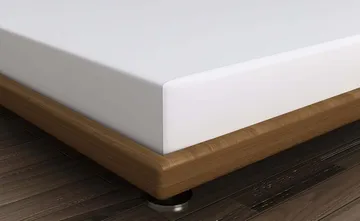 Kiyokazu faconlagen 150x200 cm - Hvid - Tekstiler - Sengetøj - Lagen - Faconsyet lagen