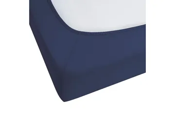 Udlagen Hofuf Blå, 140x200 cm - Blå, 140x200 cm - Tekstiler - Sengetøj - Lagen - Faconsyet lagen