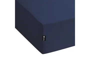 Udlagen Hofuf Blå, 140x200 cm - Blå, 140x200 cm - Tekstiler - Sengetøj - Lagen - Faconsyet lagen