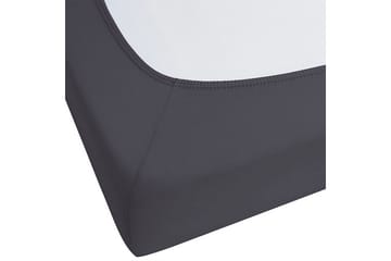 Udlagen Hofuf Sort, 180x200 cm - Sort, 180x200 cm - Tekstiler - Sengetøj - Lagen - Faconsyet lagen