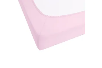 Udlagen Janbu Pastelrosa, 180x200 cm - Pastelrosa, 180x200 cm - Tekstiler - Sengetøj - Lagen - Faconsyet lagen