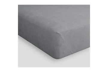 Sengtop Borganäs of Sweden - 120 x 200 cm, Grå - Tekstiler - Sengetøj - Madrasbeskyttelse