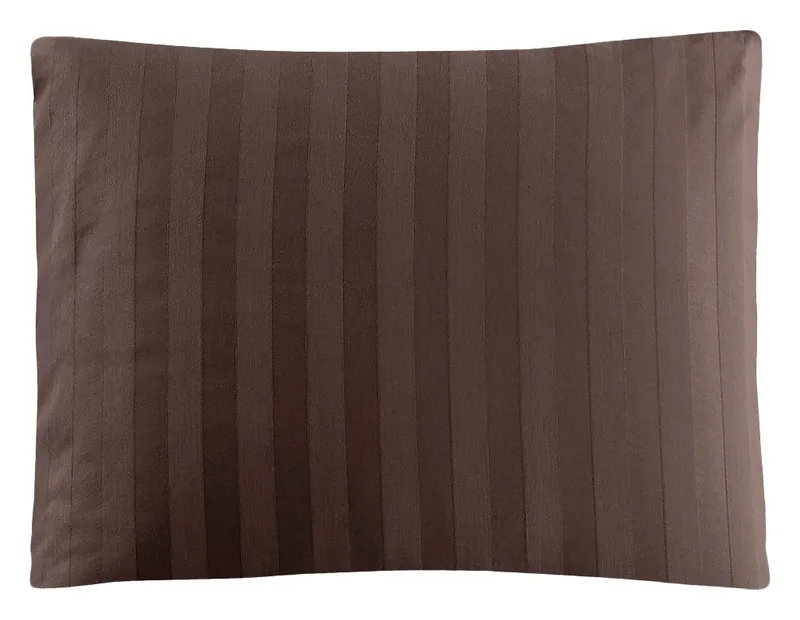 Pudebetræk Borganäs of Sweden Satin 50 x 60 cm Brun, Brun