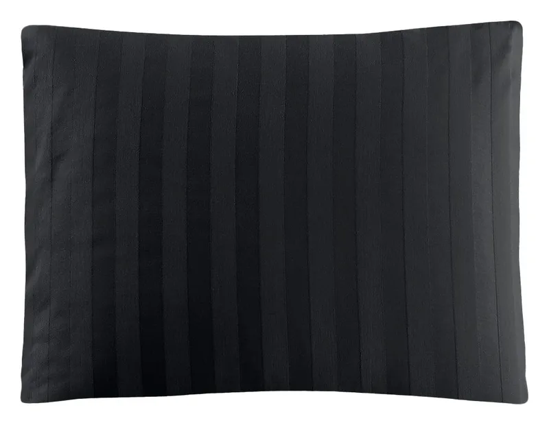Pudebetræk Borganäs of Sweden Satin 50 x 60 cm Sort, Sort
