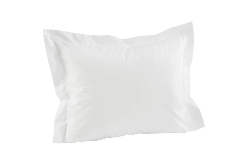 Pudebetræk Egyptisk Bomuld 50 x 60 cm Hvid - Tekstiler - Sengetøj - Hovedpudebetræk