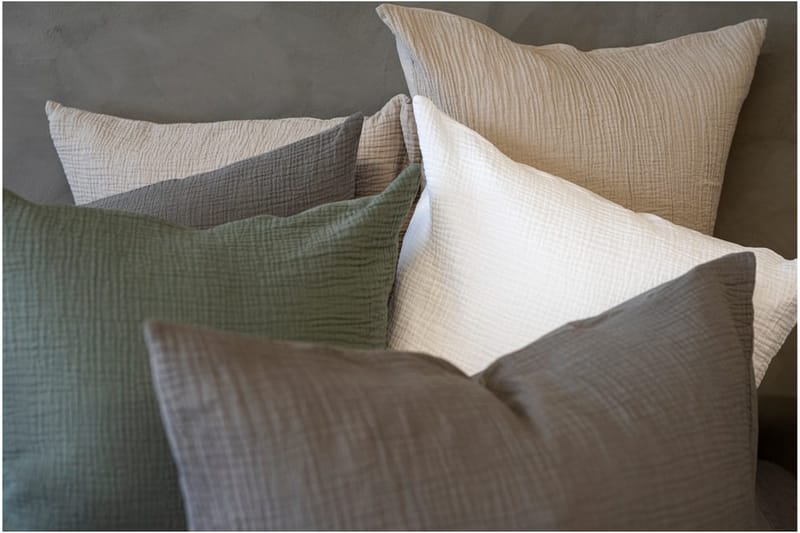 Pudebetræk Rolling 50 x 60 cm - Hvid - Tekstiler - Sengetøj - Hovedpudebetræk