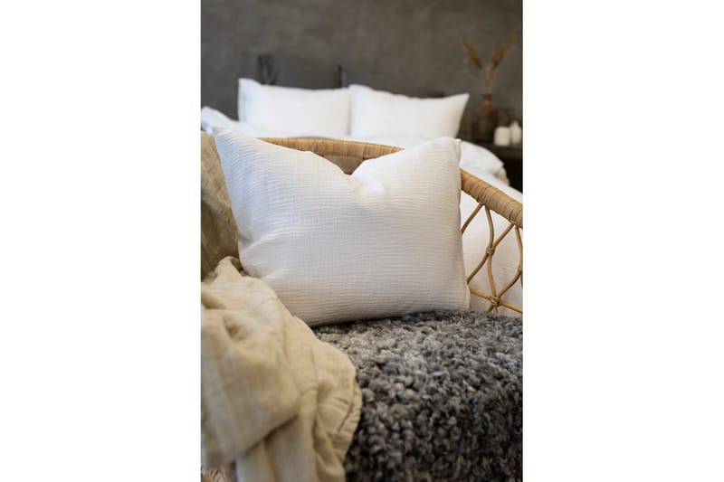 Pudebetræk Rolling 50 x 60 cm - Hvid - Tekstiler - Sengetøj - Hovedpudebetræk