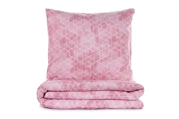 Bexheti sengesæt 240x220 cm - Rosa - Tekstiler - Sengetøj - Sengesæt & dynesæt