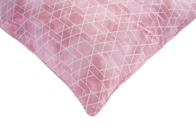 Bexheti sengesæt 240x220 cm - Rosa - Tekstiler - Sengetøj - Sengesæt & dynesæt