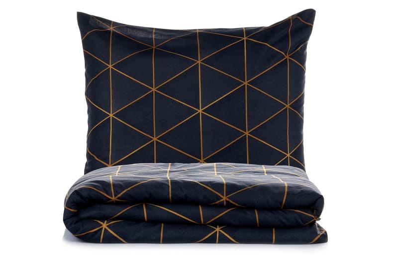 Branlor sengesæt 240x220 cm, Guld/Sort