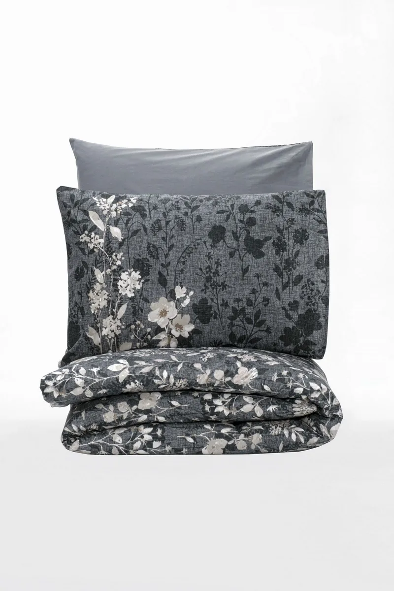 Bravenor sengesæt 140x200 cm, Antracit