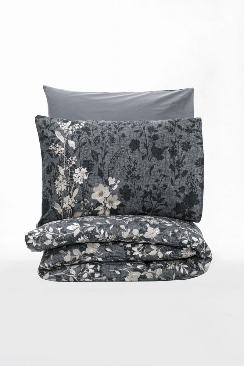 Bravenor sengesæt 140x200 cm, Antracit