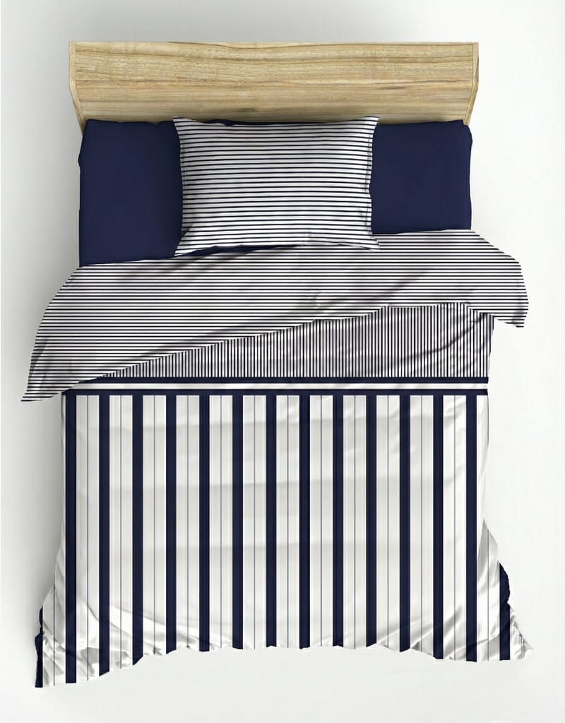 Coonabara sengesæt 140x200 cm - Nifty Mørkeblå - Tekstiler - Sengetøj - Sengesæt & dynesæt