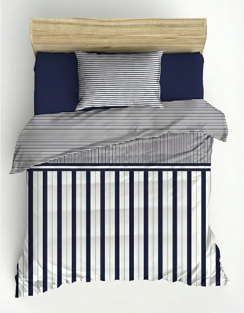 Coonabara sengesæt 140x200 cm - Nifty Mørkeblå - Tekstiler - Sengetøj - Sengesæt & dynesæt