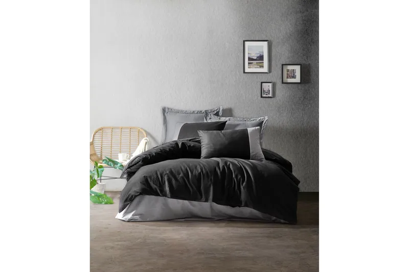 Cotton Box Ranforce Sengesæt, Grå