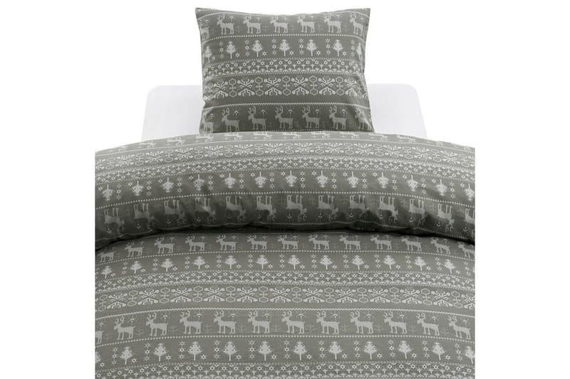 Dynebetræk 2-dels sæt Walle Grøn - Tekstiler - Sengetøj - Dyne
