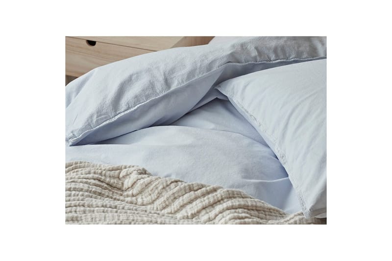 Dynebetræk Dobbelt 3-Dele Humble - Blå - Tekstiler - Senget øj - Sengesæt & dynesæt