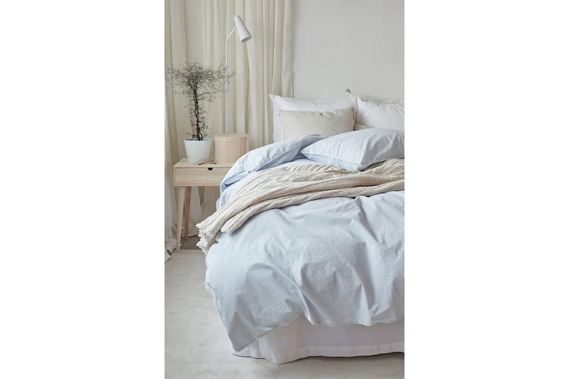Dynebetræk Dobbelt 3-Dele Humble - Blå - Tekstiler - Sengetøj - Sengesæt & dynesæt