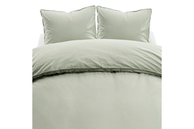 Dynebetræk Dobbelt 3-Dele Humble - Grøn - Tekstiler - Sengetøj - Sengesæt & dynesæt