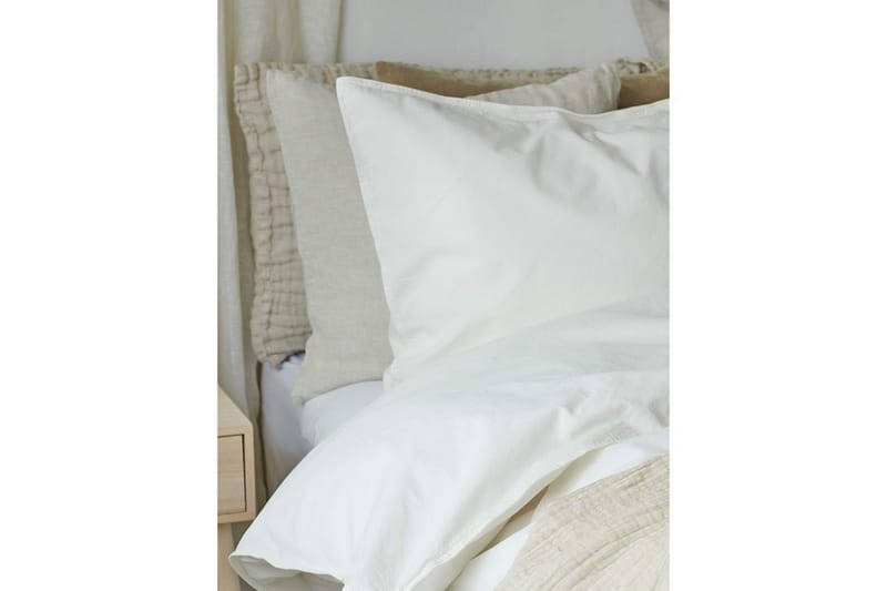 Dynebetræk Dobbelt 3-Dele Humble - Hvid - Tekstiler - Sengetøj - Sengesæt & dynesæt