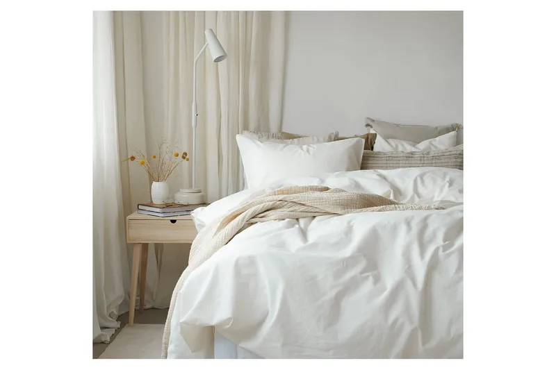 Dynebetræk Dobbelt 3-Dele Humble - Hvid - Tekstiler - Sengetøj - Sengesæt & dynesæt