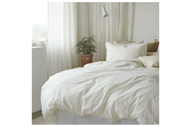 Dynebetræk Dobbelt 3-Dele Humble - Hvid - Tekstiler - Sengetøj - Sengesæt & dynesæt