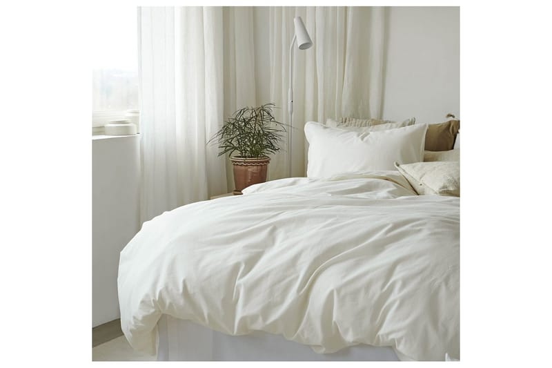 Dynebetræk Dobbelt 3-Dele Humble - Hvid - Tekstiler - Sengetøj - Sengesæt & dynesæt