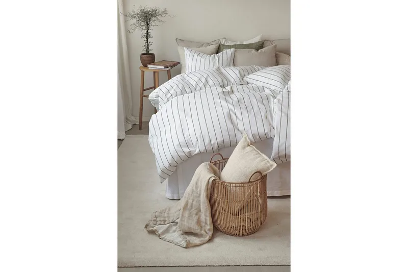 Dynebetræk Dobbelt 3-Dele Saga - Grøn - Tekstiler - Sengetøj - Sengesæt & dynesæt