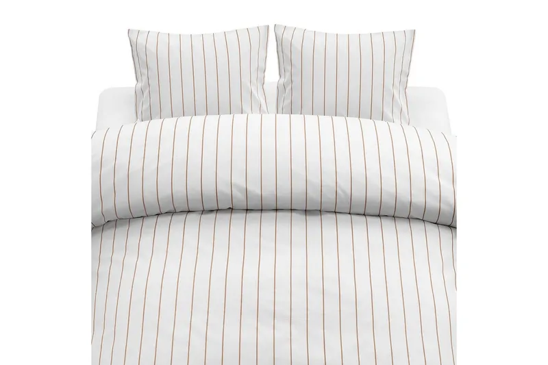 Dynebetræk Dobbelt 3-Dele Saga - Orange - Tekstiler - Sengetøj - Sengesæt & dynesæt