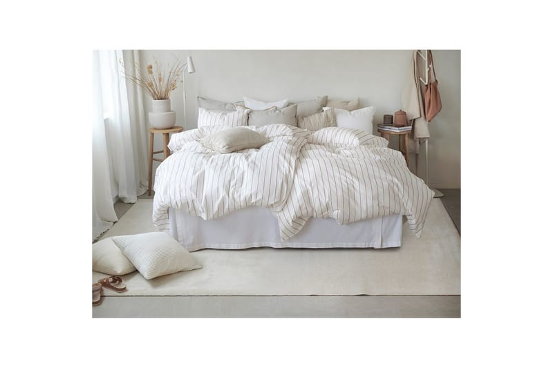 Dynebetræk Dobbelt 3-Dele Saga - Orange - Tekstiler - Sengetøj - Sengesæt & dynesæt