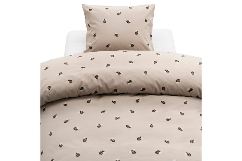 Dynebetræk Enkeltseng 2-Del Humle Sand, undefined