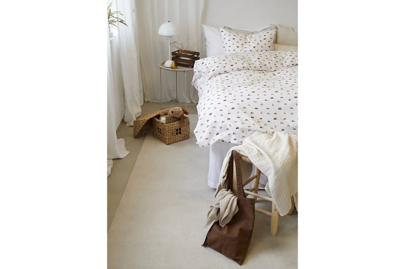 Dynebetræk Enkeltseng 2-Del John Beige - Tekstiler - Sengetøj - Dyne