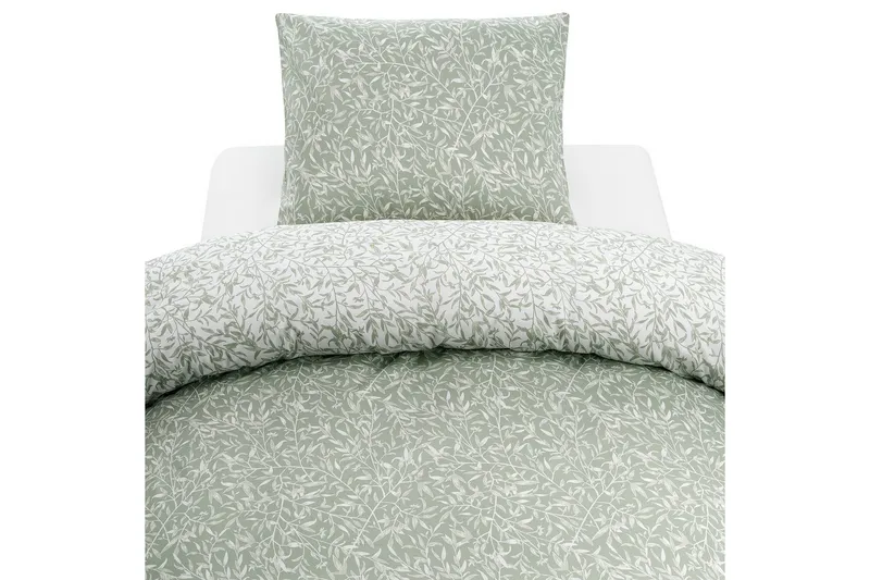 Dynebetræk Enkeltseng 2-Dele Garden, Grøn