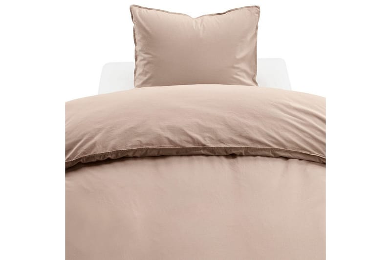 Dynebetræk Enkeltseng 2-Dele Humble - Brun - Tekstiler - Sengetøj - Sengesæt & dynesæt