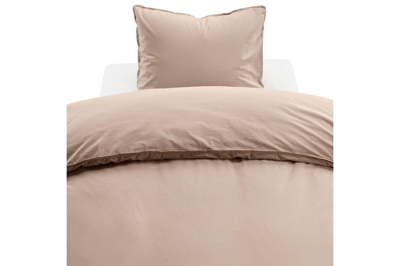 Dynebetræk Enkeltseng 2-Dele Humble - Brun - Tekstiler - Sengetøj - Sengesæt & dynesæt