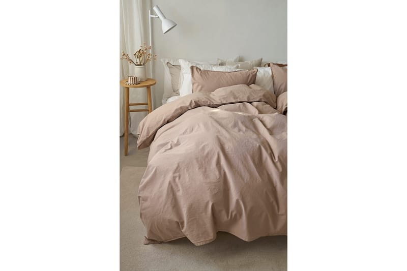 Dynebetræk Enkeltseng 2-Dele Humble - Brun - Tekstiler - Sengetøj - Sengesæt & dynesæt