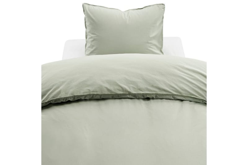Dynebetræk Enkeltseng 2-Dele Humble - Grøn - Tekstiler - Sengetøj - Sengesæt & dynesæt